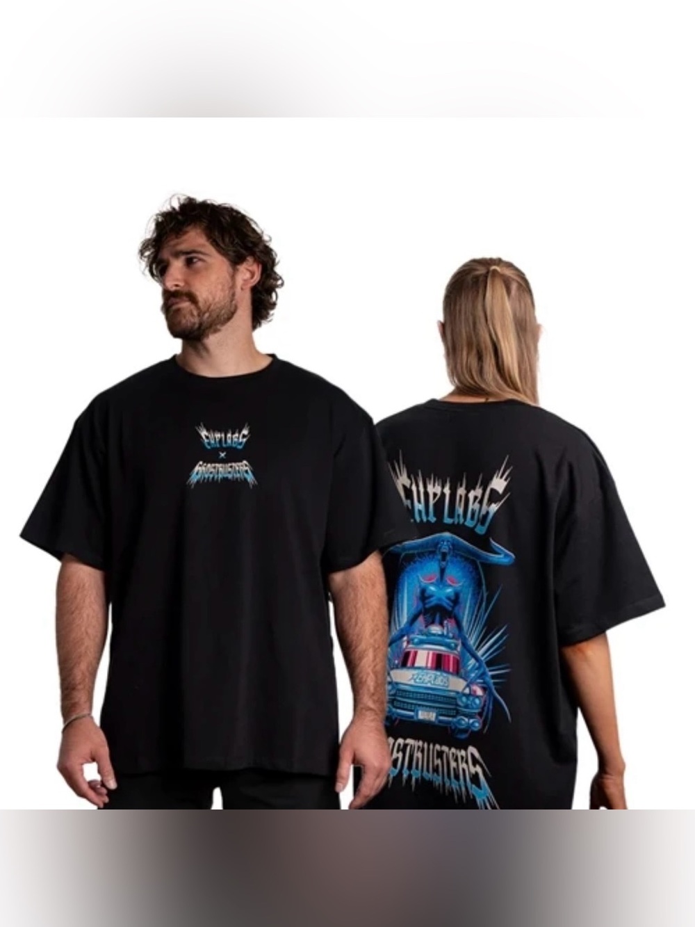 EHPlabs x Ghostbusters Frozen Empire Black T-Shirt